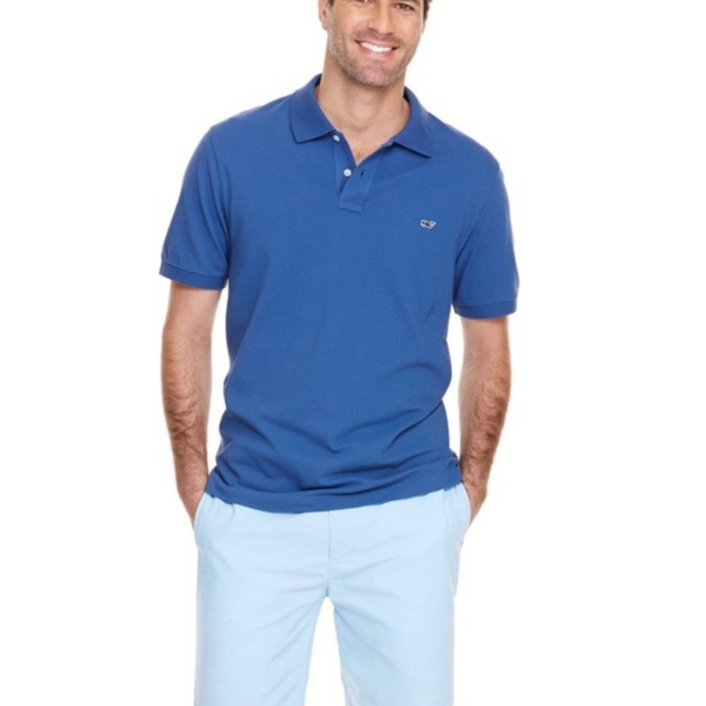 Vineyard Vines Blue Polo Shirt